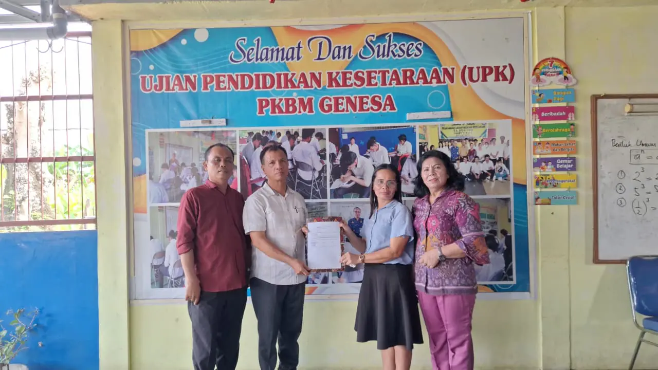 Akreditasi dan kegiatan administrasi PKBM Genesa
